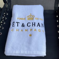 MOET & CHANDON LARGE BEACH TOWEL WHITE ICE IMPERIAL 70X140cm picture