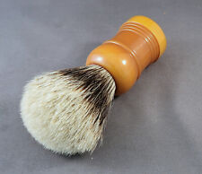 Vintage Restored & Re-Knotted - Made Rite  - Bakelite/Catilin - Shaving Brush picture
