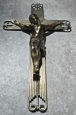 Antique Vtg 20's Art Deco Tiffany & Co Hand forged Silver Casket Cross Reliquary picture