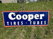 Large Cooper Tires Metal Sign 58” X 20” picture