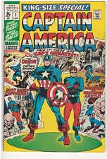 Captain America Annual #1 1971 Marvel Comics 