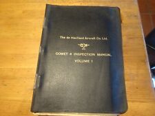 De Havilland Aircraft Co. Comet 4 Inspection Manual Volume 1 - 1957-59 picture