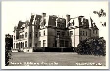 Vtg Newport Rhode Island RI Salve Regina College RPPC Real Photo Postcard picture