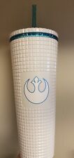 NEW Disney Star Wars Rebel Alliance 24oz White Starbucks Tumbler picture