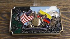 USMC MSG US Embassy Security Guard Quito Ecuador Challenge Coin #177W picture