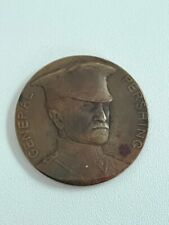 1917 WWI General Pershing Bronze Medal- Lafayette Here We Are picture