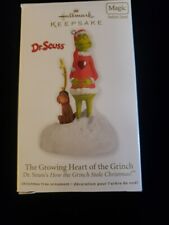 2012 Hallmark Dr. Seuss The Growing Heart Of The Grinch Ornament Sound picture