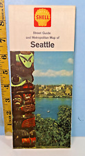 1962 Shell Oil State Road Maps: SEATTLE picture