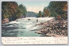 Vtg Post Card Along The East Canada, E374 picture