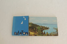 Postcards KEPZO MUVESZETI ALAP KIADO  Greetings from Lake Balaton - Hungary 1960 picture