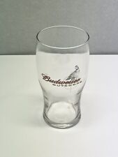 Budweiser Outdoors Logo Pint Beer Clear Drinking Glass 6 1/4” - Pre Owned picture