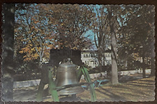Postcard Augusta Maine Blaine Mansion and Liberty Bell Vintage picture