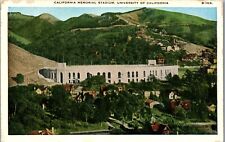 Memorial Stadium,  U..C. Berkeley, California Postcard (1920s) picture