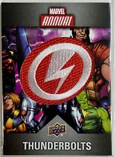 #TLP-5 “THUNDERBOLTS” LOGO PATCH Memorabilia 2016 UD Upper Deck MARVEL ANNUAL picture