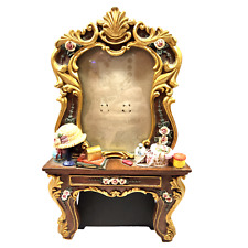 Womens 3D Dressing Table 3.5 x 5 Photo Picture Frame Resin Make Up Table picture