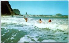 Postcard - Surf Bathing, Washington Seacoast picture