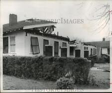 1954 Press Photo Ruins Of Reverand Perry Home at 522 4th Avenue West, Birmingham picture