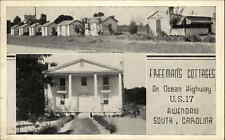 Awendaw SC South Carolina Freeman's Cottages US 17 Postcard picture