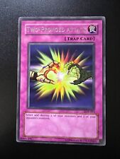 Two-Pronged Attack LOB-061 Rare Unlimited Near Mint Yugioh picture