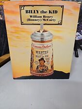 Billy The Kid Famous Outlaws Stein Original Box picture