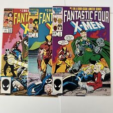 Fantastic Four vs. X-Men #1 - #3 in VF/NM 9.0 (Marvel, 1987) picture
