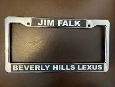Beverly Hills Lexus dealership license plate frame. Just came off new car. picture