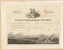 Photo:Pilots' charitable society membership certificate picture