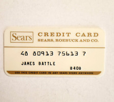 Sears Roebuck and Co Vintage Expired CC Credit Card 1970s Department Store picture