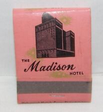 The Madison Hotel Atlantic City, NJ Matchbook, Full picture