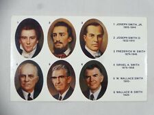 c1980s Postcard Prophet-Presidents of Church Of Jesus Christ Latter Day Saints picture