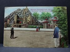 Postcard Riverview Amusement Park Chicago The Rarity picture