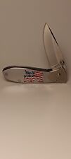 Case XX TecX NWTF Polished Stainless American Flag Knife picture
