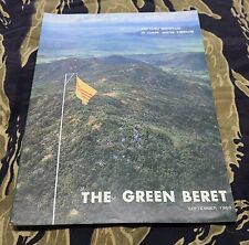 Original - The Green Beret Magazine - Sept. 1968 - 5th Special Forces Vietnam picture