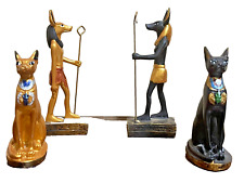 Bundle of 4 EGYPTIA ANTIQUE-2 Goddess Bastet Cat Isis 3