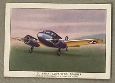 1940-42 Wings Cigarettes Series C T87 US Army Advanced Trainer #15 picture
