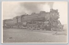 New Hampshire Railroad Steam Locomotive 3344, Vintage RPPC Real Photo Postcard picture