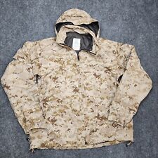 USMC Jacket Mens Large Regular Desert Camo Lightweight Exposure Gore-Tex GORETEX picture