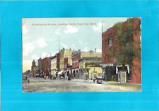 Vintage Postcard-Washington Avenue, Bay City, Michigan picture