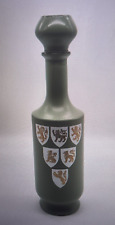 Liquor Decanter Coat of Arms Bar VINTAGE Medieval Renaissance  11.5