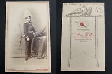 Graf, Berlin, Prinz Wilhelm von Preussen Vintage Business Card, CDV.   picture