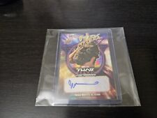 23 UD Marvel Thor Love and Thunder Mighty Graphs Korg Taiki Waititi Autograph 🔥 picture