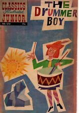 Classics Illustrated Junior - The  Drummer Boy #572 HRN 572 June  1961 picture