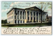 1906 Auditorium And City Hall Exterior Macon Georgia GA Posted Carriage Postcard picture