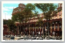 Postcard Grand Union Hotel, Saratoga Springs NY M189 picture