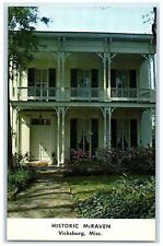 c1950's Historic McRaven Authentic Since War Vicksburg Mississippi MS Postcard picture