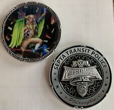 Septa Transit Police WWE Wrestlemania 40 Philadelphia Challenge Coin picture