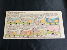 #07 SMITH FAMILY Sunday Third Page Comic Strip May 16, 1971 picture
