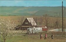 KOA Wytheville Virginia Kampground Airstream mountains c1960s postcard B733 picture