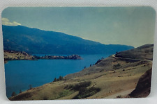 Postcard Lake Kalamalka Rattlesnake Point BC British Columbia Canada F86 picture