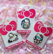 RARE Hello Kitty 2016 California Science Center Exclusive Pins SET of 3 SEALED picture